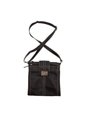Tignanello Pebble Leather Covertible Crossbody Bag